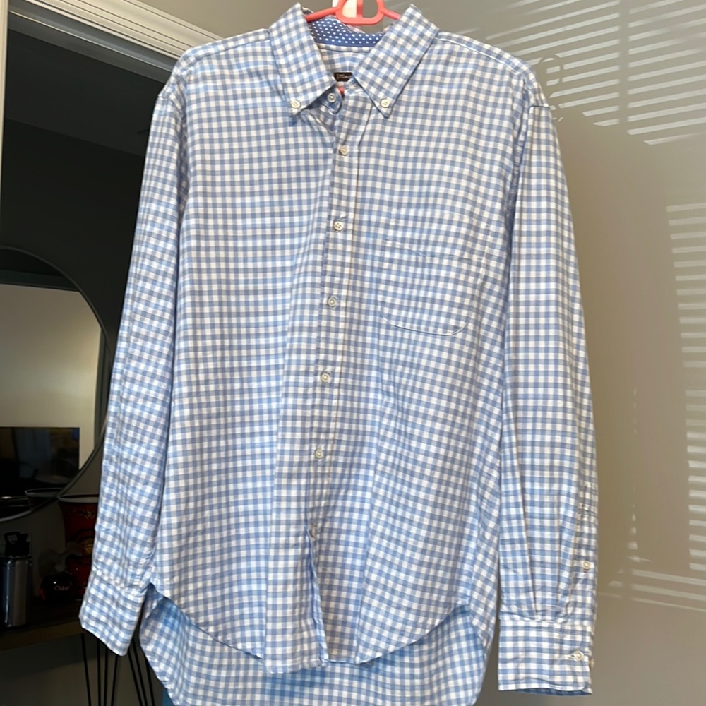 J. McLaughlin Mens classic fit plaid